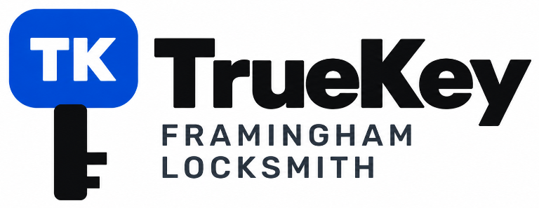 TrueKey Framingham Locksmith Logo
